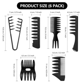 Alonekiss combs arranged on bathroom counter for travel-ready grooming
