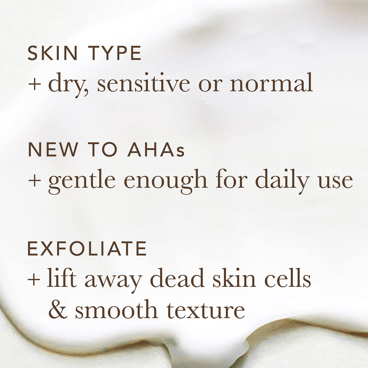 Alpha apply on hand demonstrates smooth application and quick skin comfort