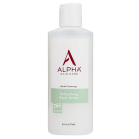 Alpha front packaging showing bottle and clear label for easy identification