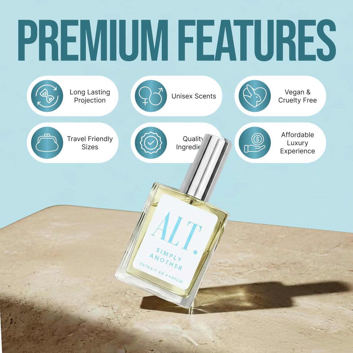 ALT. FRAGRANCES ambroxan pear jasmine moss composition emphasizing smooth musk