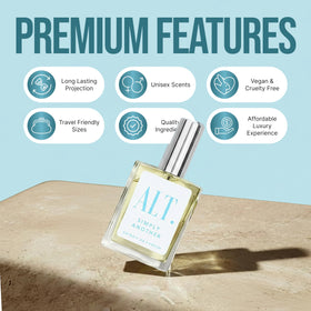 ALT. FRAGRANCES ambroxan pear jasmine moss composition emphasizing smooth musk