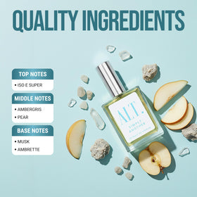 ALT. FRAGRANCES spray closeup demonstrating fine mist for long-lasting application