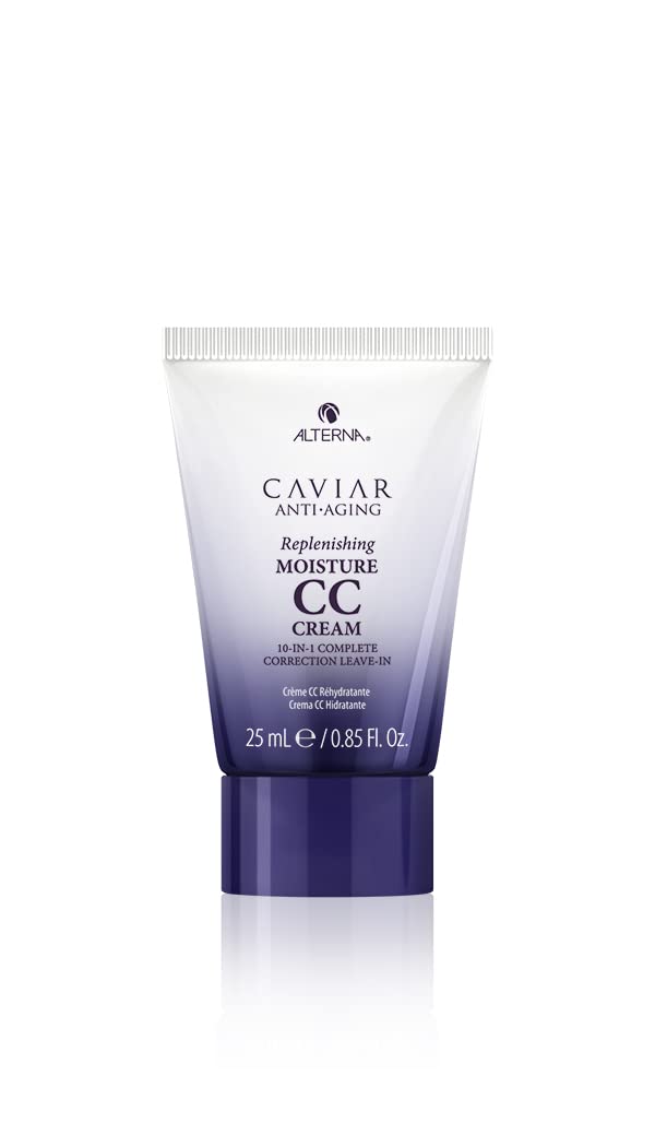 Alterna Caviar CC Cream front packaging showing travel tube and branding for easy identification