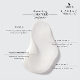 Alterna creamy conditioner texture close-up showing rich moisturizing feel