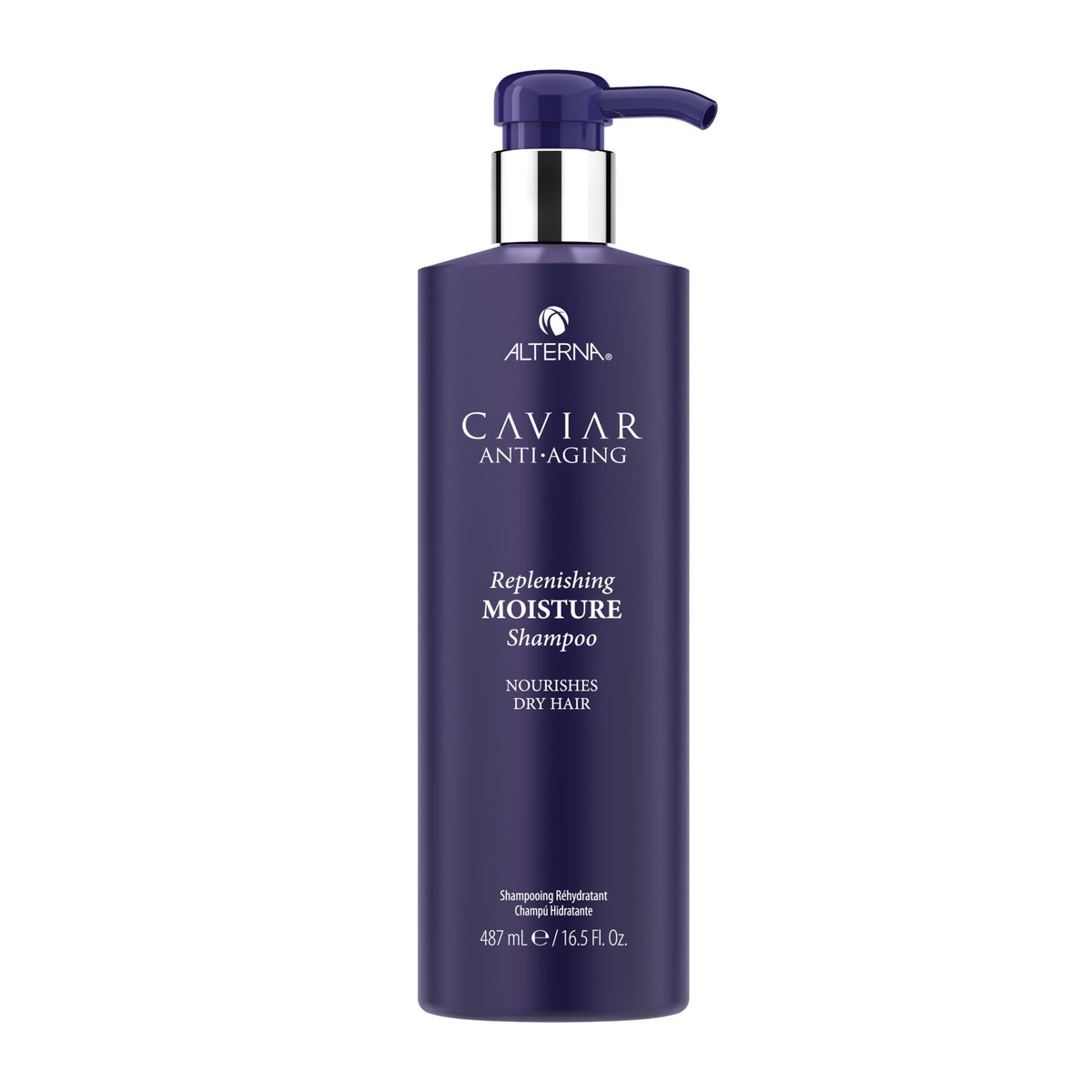 Alterna caviar front packaging showing bottle and label for hydration benefits