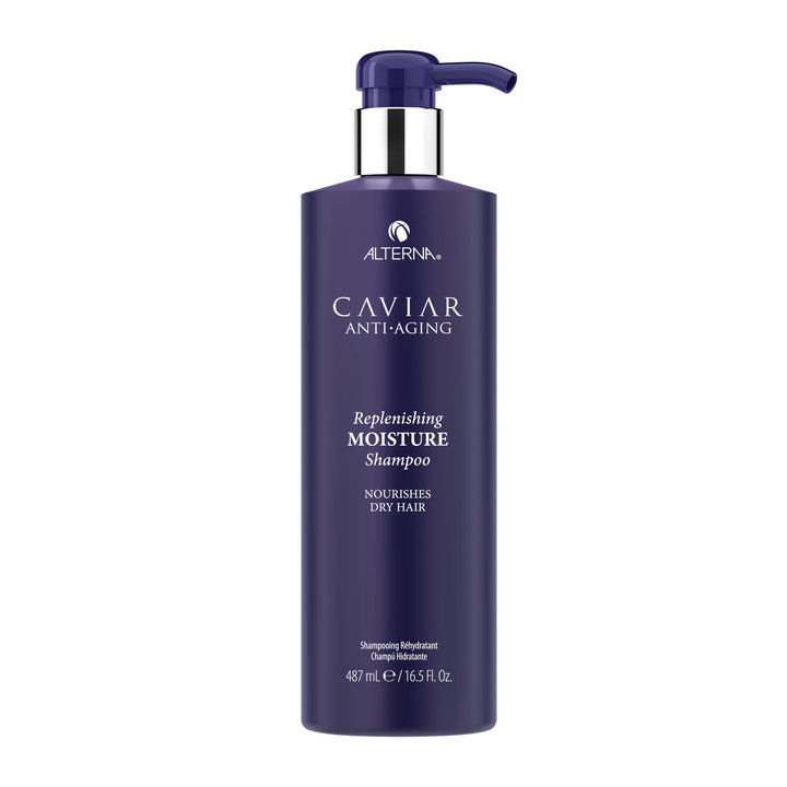 Alterna caviar front packaging showing bottle and label for hydration benefits