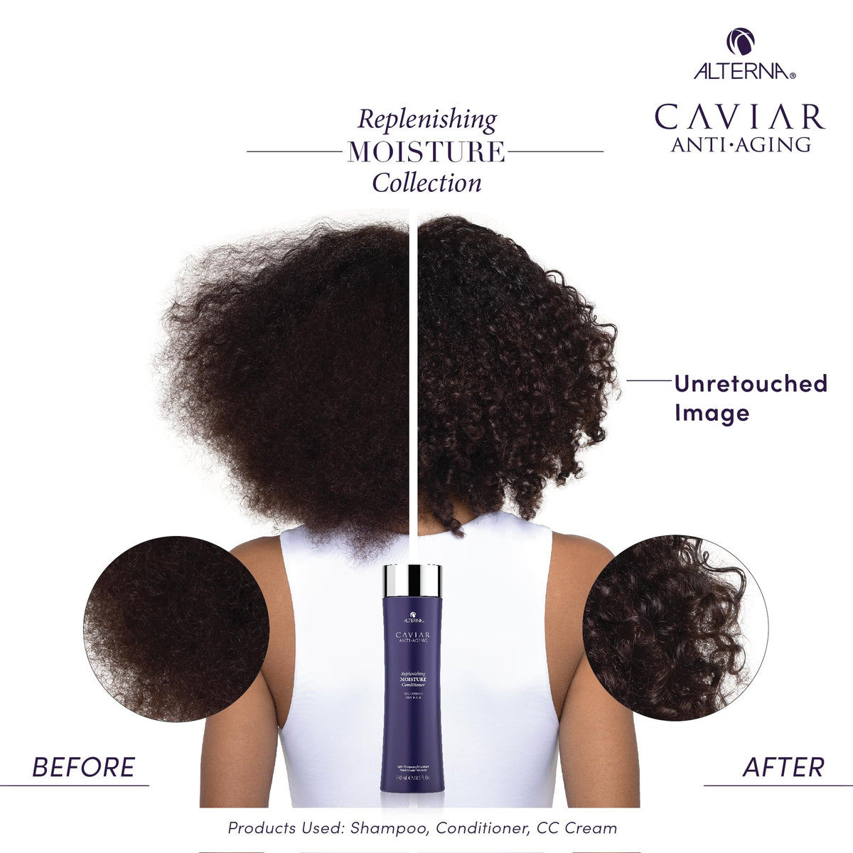 Alterna pure caviar ingredient visual highlighting nourishing omegas