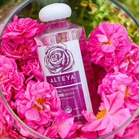 Alteya Organics rose garden in Bulgaria highlighting traceable origin