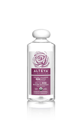 Alteya Organics front packaging showing clean USDA organic toner benefits