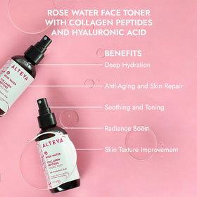 Alteya Organics texture close-up droplet showing lightweight, fast-absorbing formula