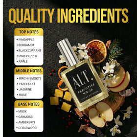 ALT. FRAGRANCES cap close-up showing finish and durable packaging detail