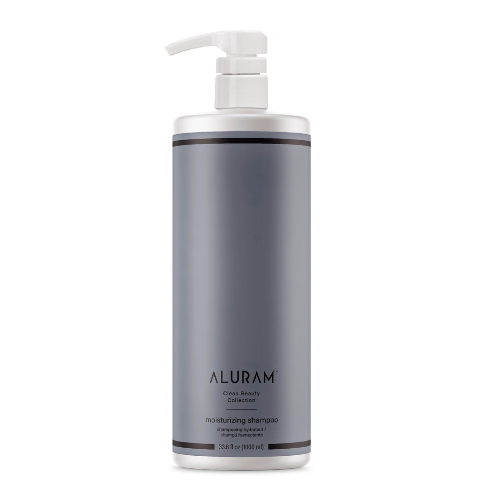 ALURAM front bottle view showing hydration-focused packaging and benefits