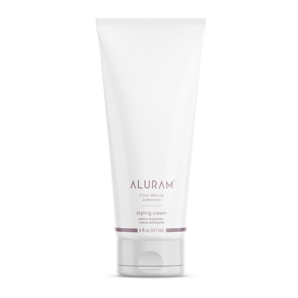 ALURAM jar front view showing label and sleek packaging benefit clarity