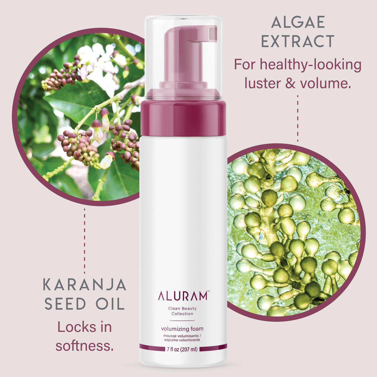 ALURAM before and after showing visible root lift and body