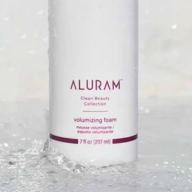 ALURAM foam being dispensed from pump for easy application