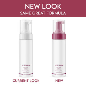 ALURAM close-up of lightweight foam texture for airy volume
