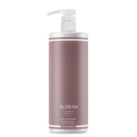 ALURAM front bottle showing coconut water conditioner for clear benefits