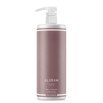 ALURAM front bottle showing coconut water conditioner for clear benefits