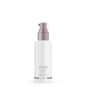 ALURAM front packaging showing serum bottle and label benefit of shine