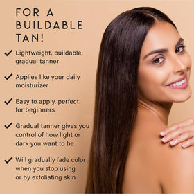 ALURAM lotion swatch on skin showing lightweight texture and smooth absorption