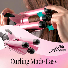 Alure packaging and included accessories showing ready-to-travel styling convenience