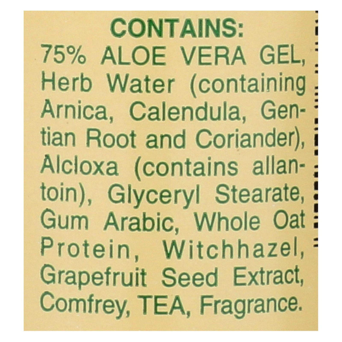 Alvera roll-on close-up of lotion texture on skin, soothing aloe hydration