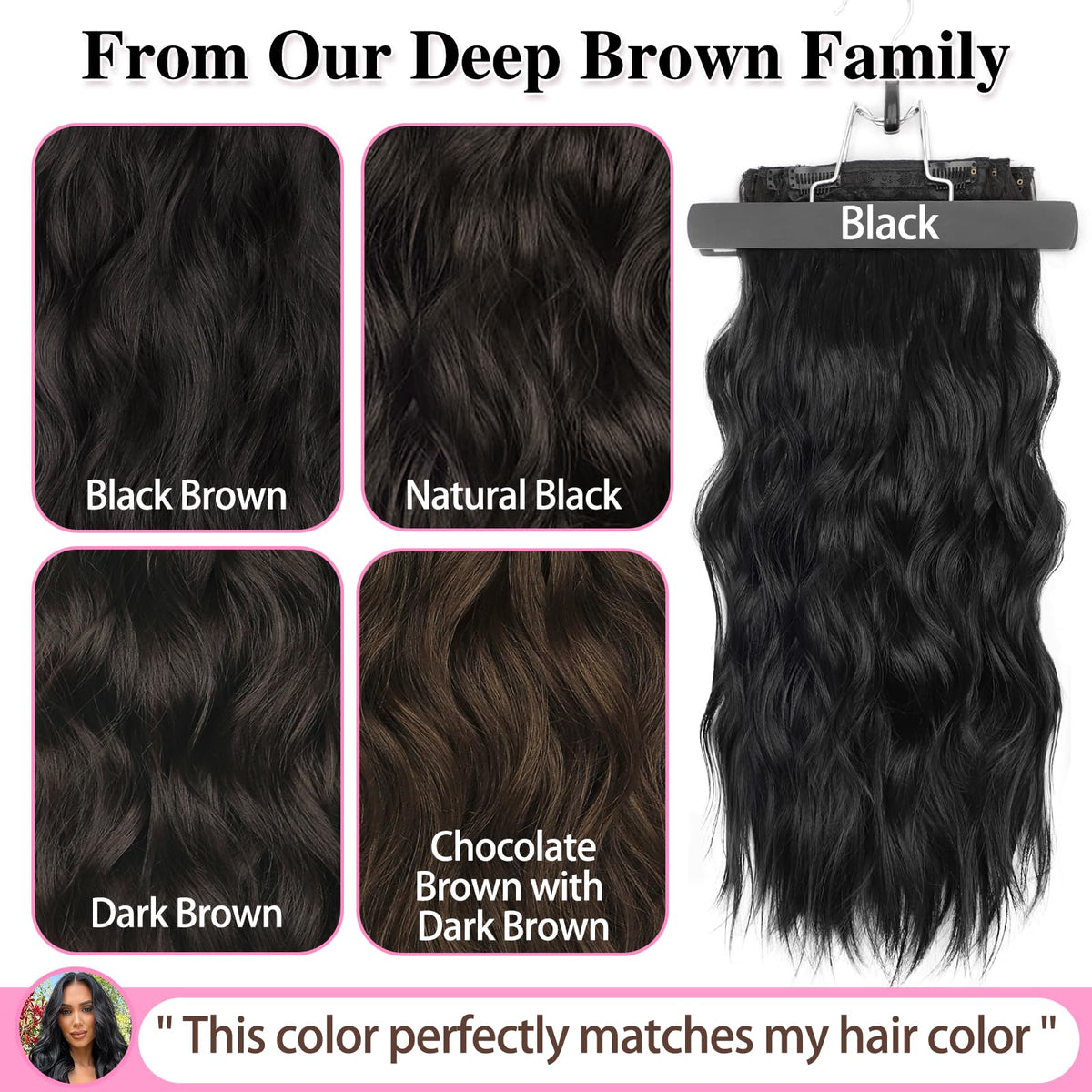 ALXNAN evening lifestyle look with extensions, adds glamour and fullness