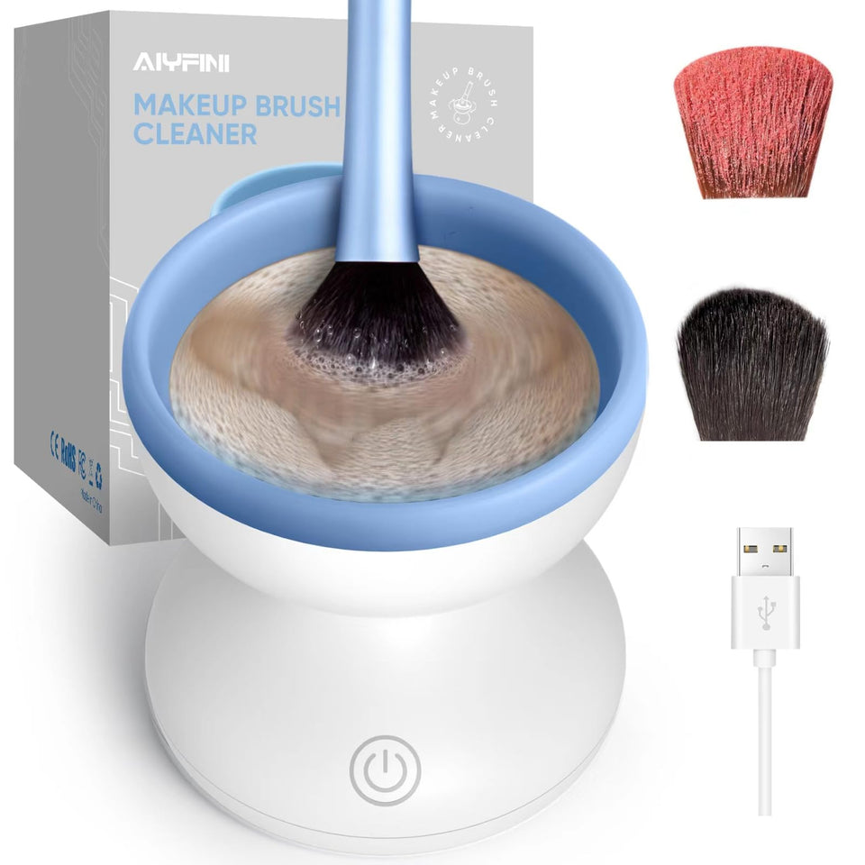 Alyfini front view of the cleaner showing compact design and fast cleaning benefit