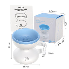 Alyfini on bathroom counter in use showing time-saving and tidy routine