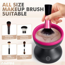 Alyfini beside a hand to show scale and portable convenience
