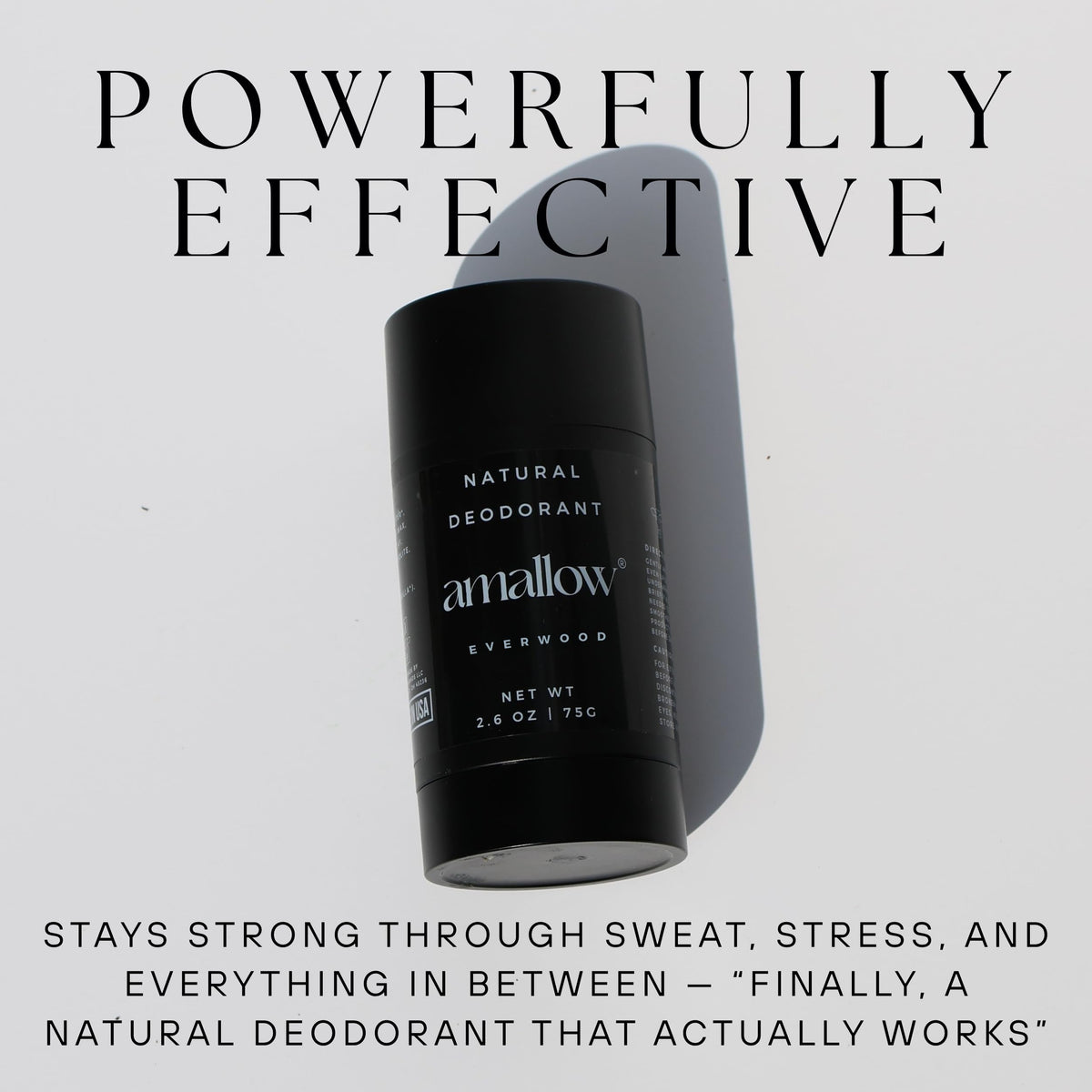 Amallow Everwood creamy texture close-up highlighting smooth glide and skin conditioning