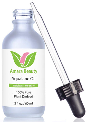 Amara Beauty front bottle showing clean packaging and 2 fl oz size for easy storage