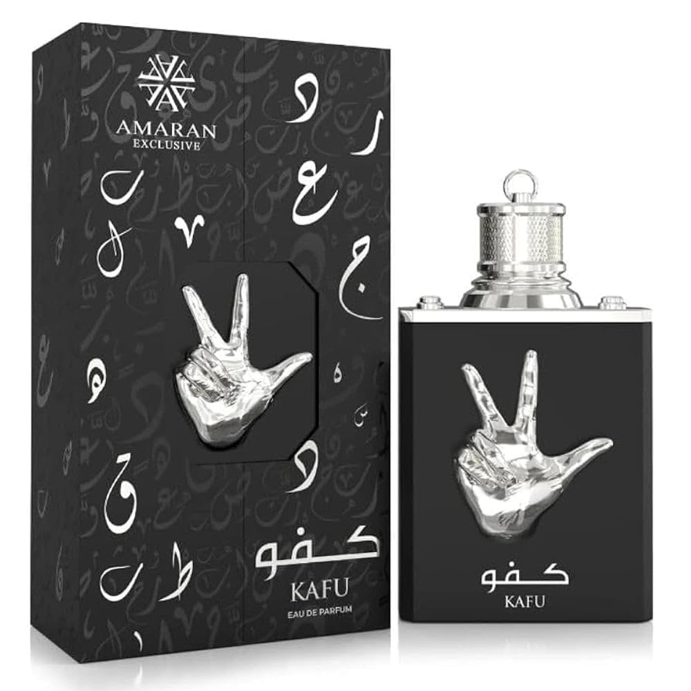 AMARAN PARFUMS Kafu close-up of wooden cap and label highlighting craftsmanship