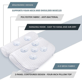 AmazeFan detail of seven stitched suction cups ensuring secure hold