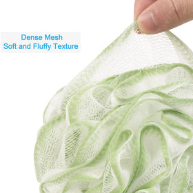 AmazerBath rich foam lather demonstrating product's savings on wash