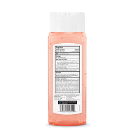 Amazon Basics bottle pump detail demonstrating easy dispensing and travel convenience