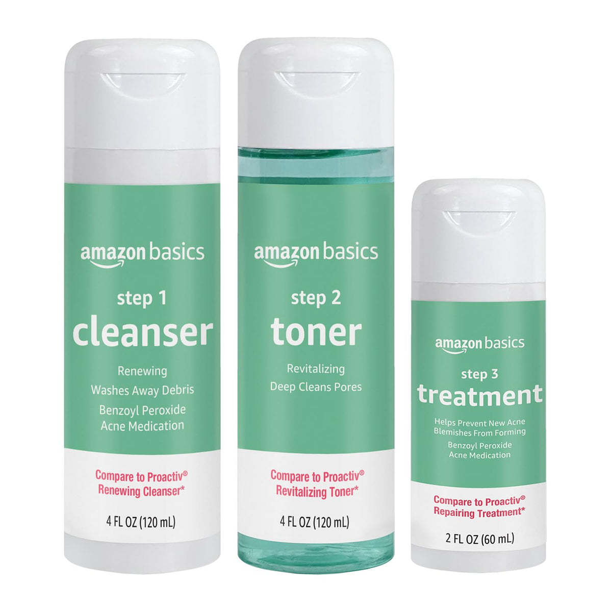 Amazon Basics cleanser foam texture close-up demonstrating effective cleansing