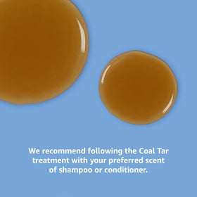 Amazon Basics ingredients panel close-up showing active coal tar and formulation transparency benefit