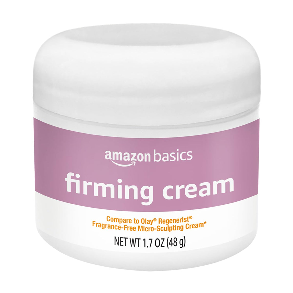 Amazon Basics cream texture close-up demonstrating rich hyaluronic hydration