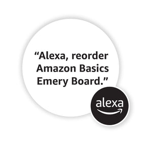 Amazon Basics double-sided view showing two usable faces for longer life benefit