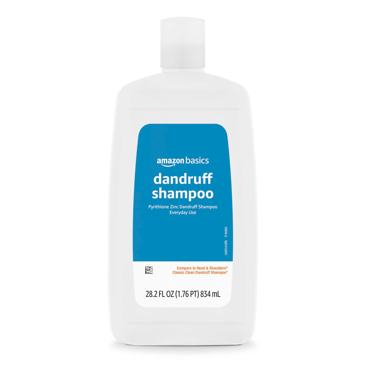 Amazon Basics front label showing product name and size, clear ingredient highlight