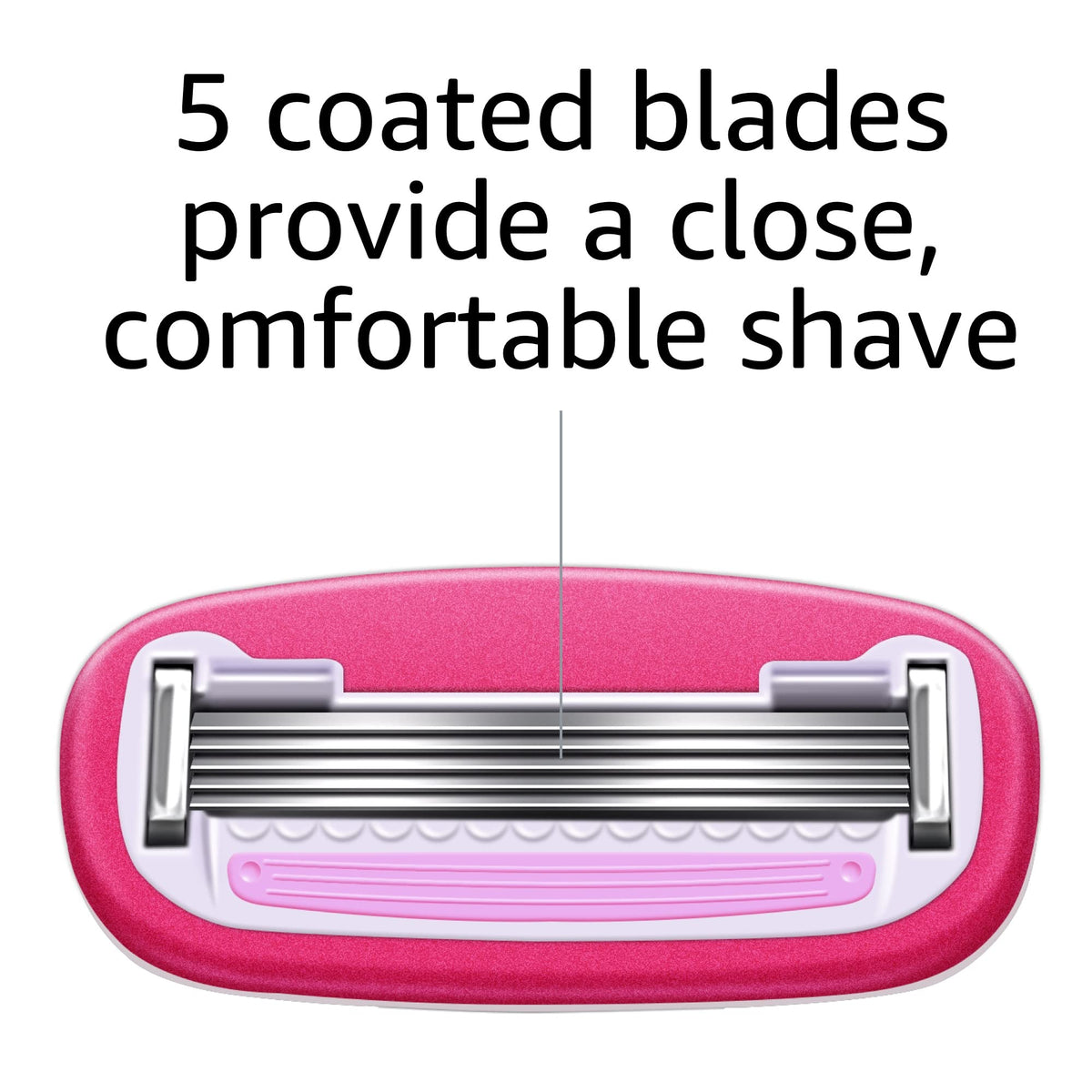 Amazon Basics moisture surround texture displaying botanical-oil glide for reduced friction