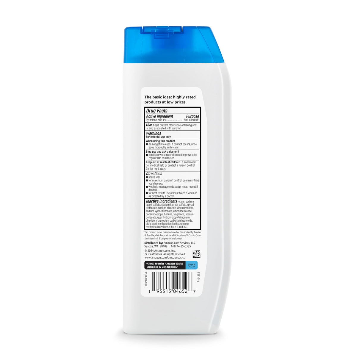 Amazon Basics pump close-up with creamy texture, demonstrates gentle lather