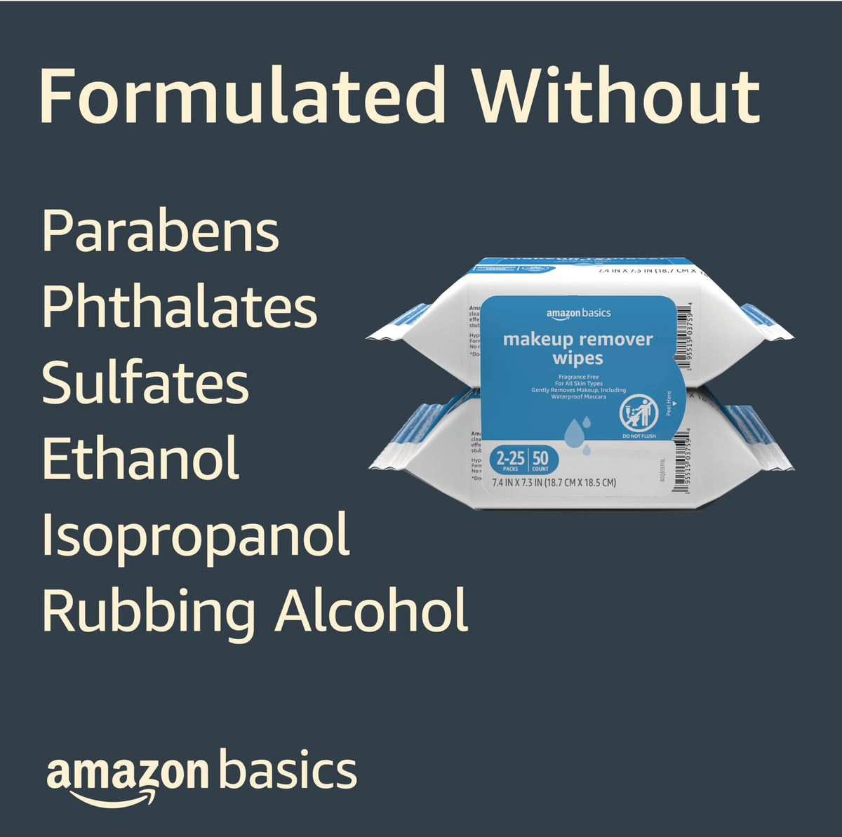 Amazon Basics pack beside smartphone showing portable size and convenience