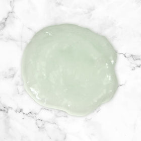 Amazon Basics conditioner applied in shower demonstrating ease of detangling and rinsing