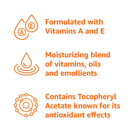 Amazon Basics oil drop on skin texture close-up demonstrating quick absorption benefit