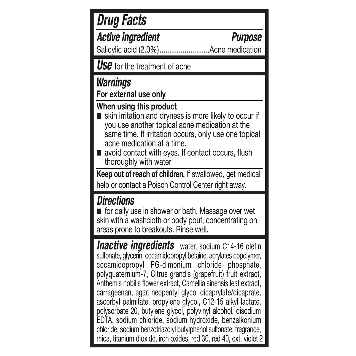 Amazon Basics foam texture close-up showing gentle lather for effective cleansing