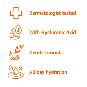 Amazon Basics open jar revealing smooth gel consistency for easy application