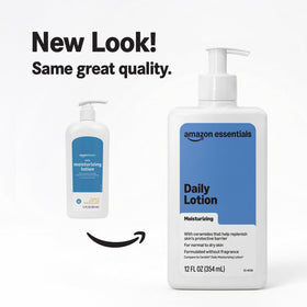 amazon essentials pump dispenser close-up demonstrating easy one-handed use