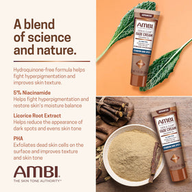 Ambi applied on hand illustrating coverage and quick absorption benefit